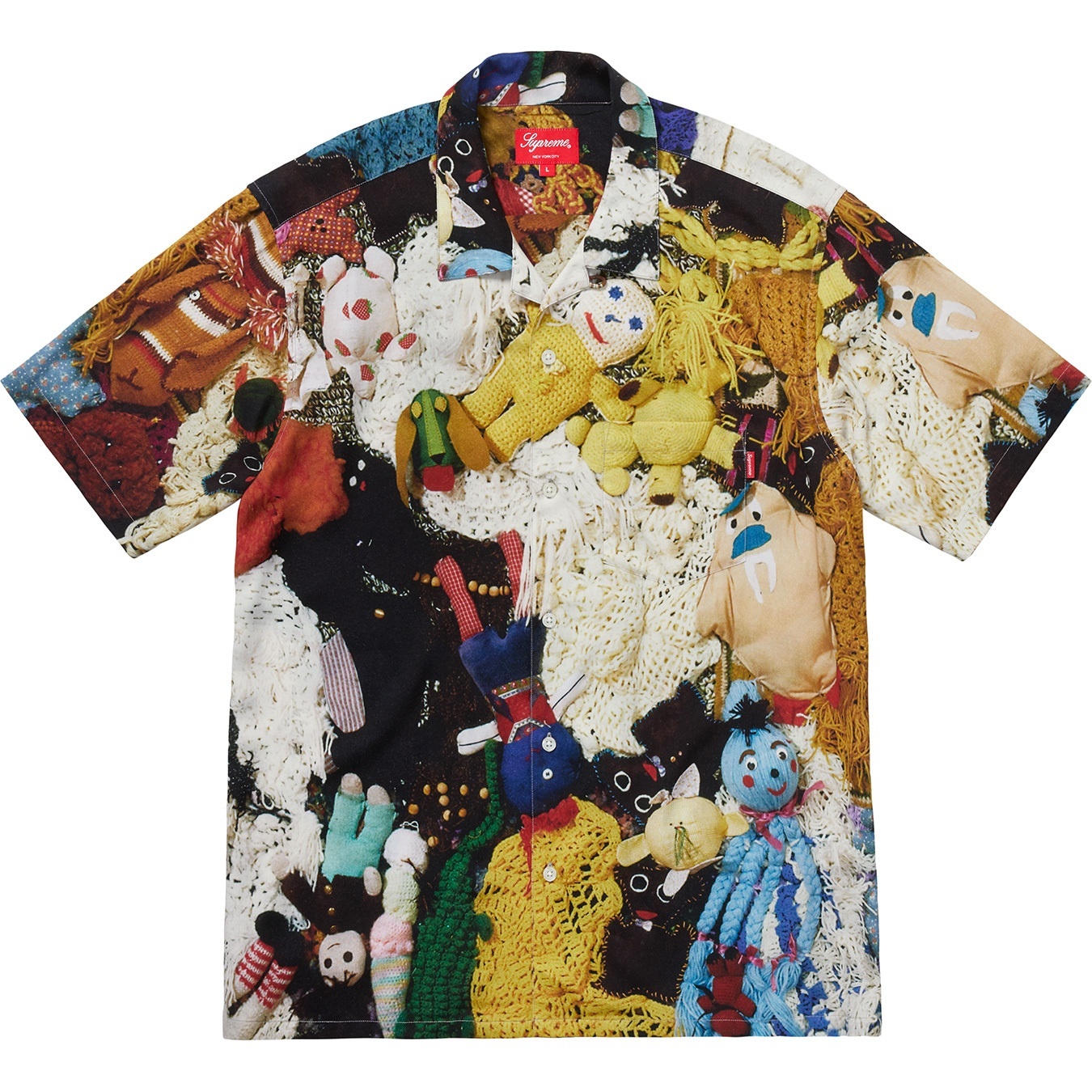 Mike Kelley/Supreme More Love Hours Than Can Ever Be Repaid Rayon Shirt view 2